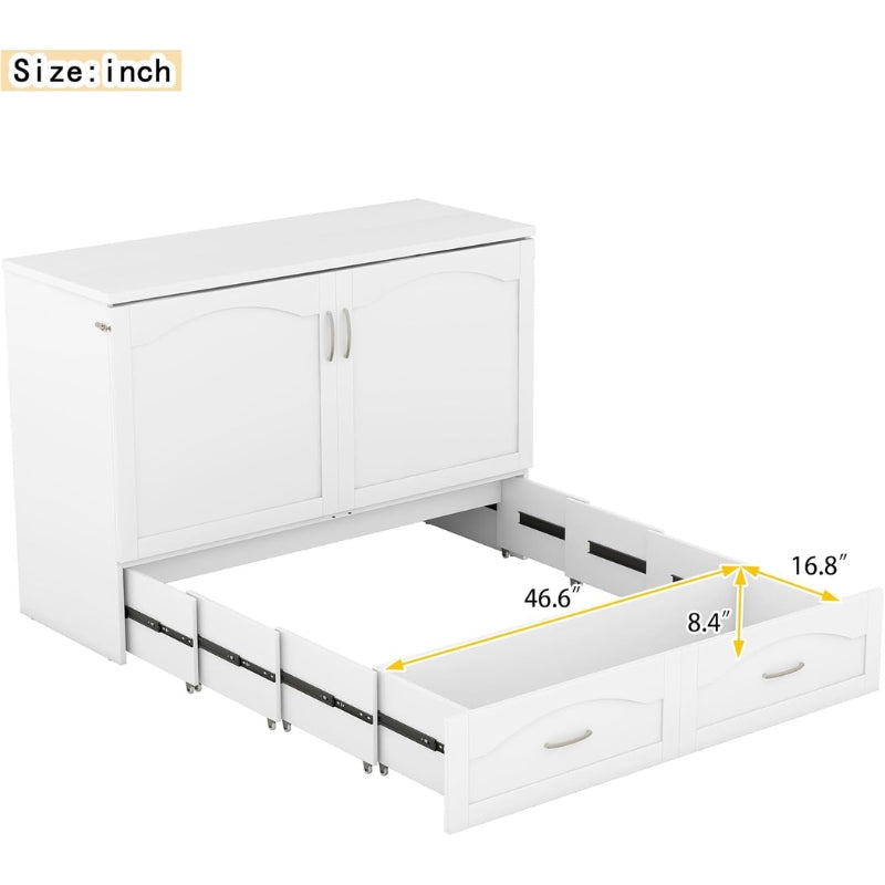 Foldable Murphy Bed Frame