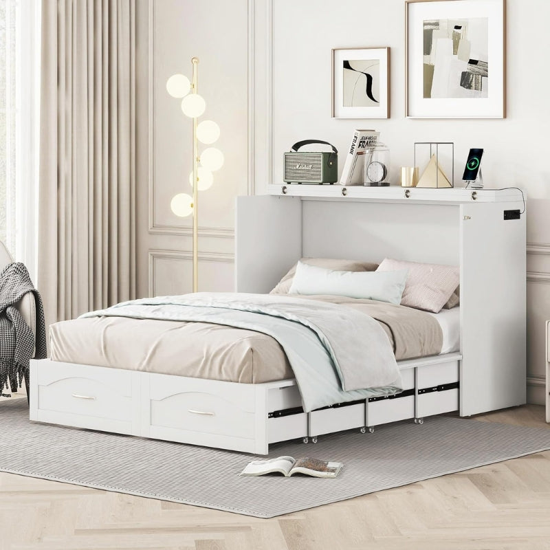 Foldable Murphy Bed Frame