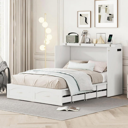 Foldable Murphy Bed Frame