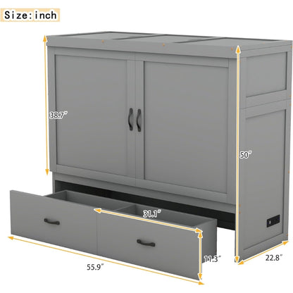 Foldable Wall Storage Bed